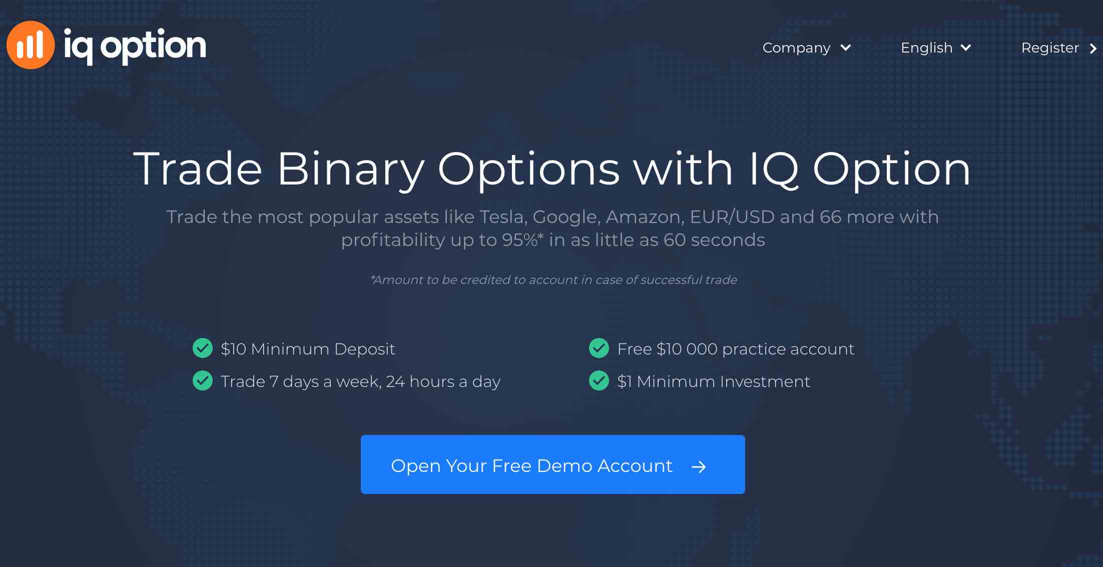 IQ option is one of the best online trading platforms in Nigeria